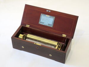Forte Piano cylinder musical box by Nicole Freres